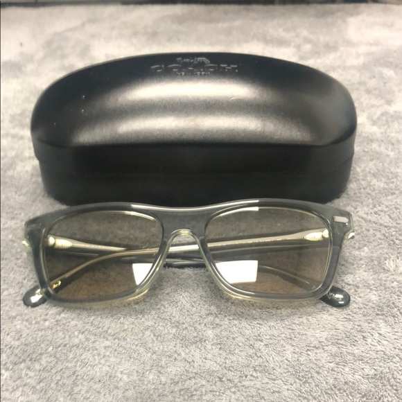 Coach Gray Sunglasses with Classic Design - Picture 1 of 6